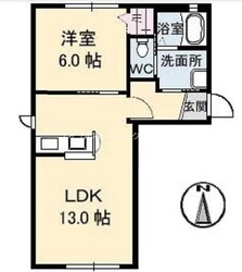 グラン・シャリオの物件間取画像